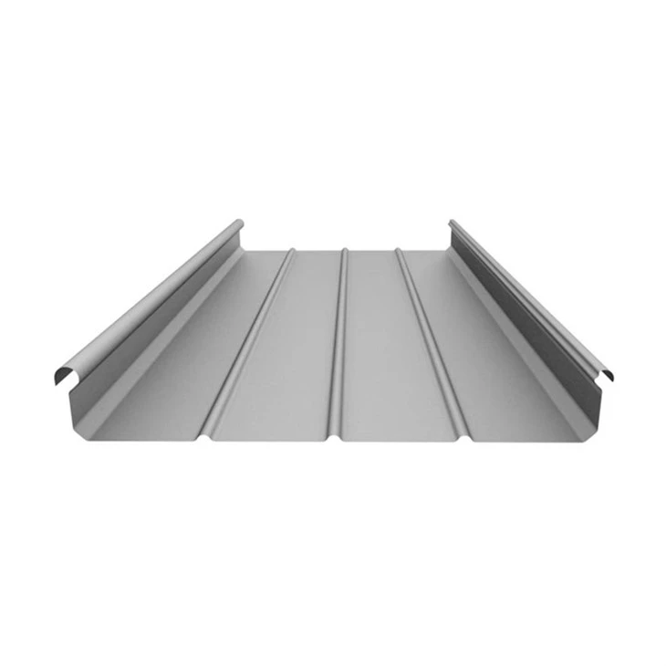 Panneaux de toit en métal gris argenté